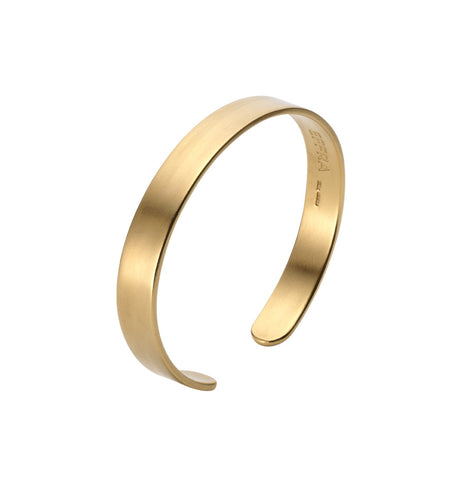 Mens Brxtn Cuff in Matte Gold