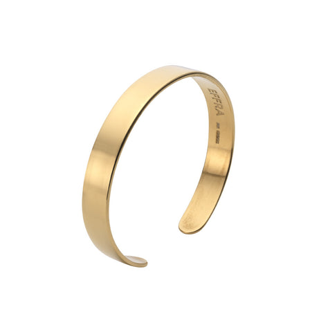 Mens Brxtn Cuff in Polished Gold