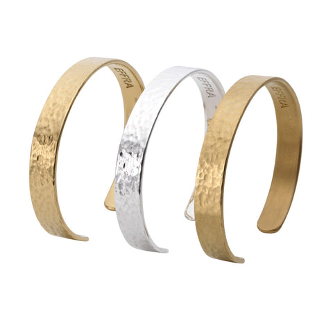 Mens Acre Cuff in Polished Gold