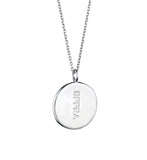 Home Pendant Set in Silver