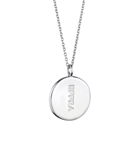 Home Pendant Set in Silver