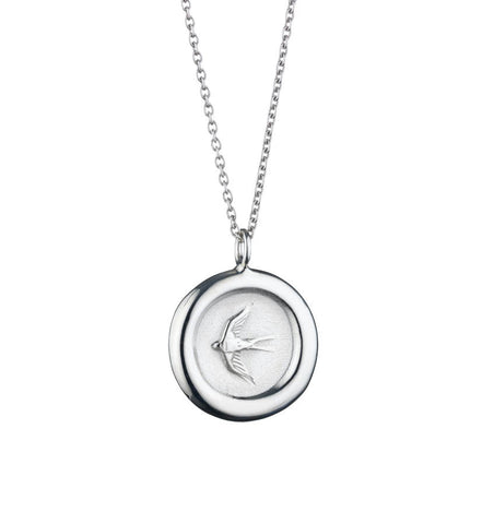 Home Ring and Pendant Set in Silver
