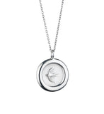 Home Pendant Set in Silver