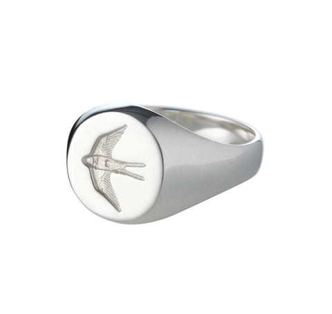 Home Ring and Pendant Set in Silver