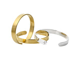 Mens Brxtn Cuff in Polished Gold