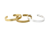 Mens Acre Cuff in Polished Gold