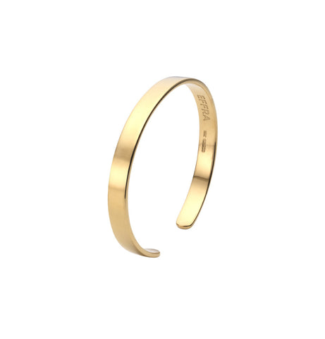 Womens Brxtn Cuff in Polished Gold