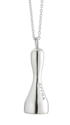Home Pendant Set in Silver