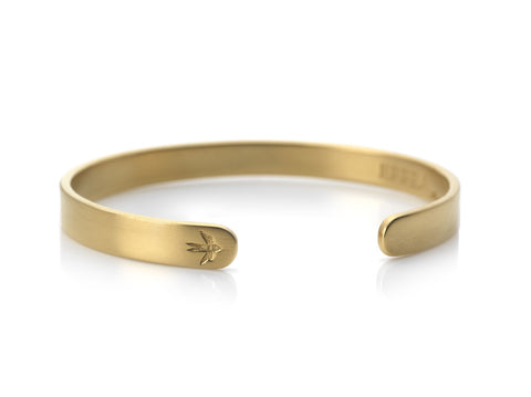 Womens Brxtn Cuff in Matte Gold