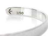 Mens Acre Cuff in Silver