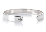 Mens Brxtn Cuff in Silver