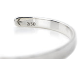 Womens Acre Cuff in Silver