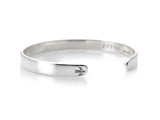 Womens Brxtn Cuff in Silver