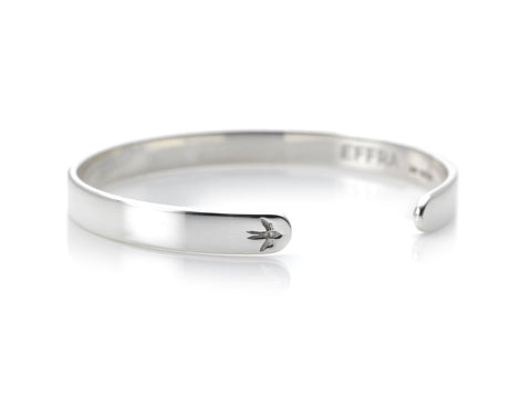 Womens Brxtn Cuff in Silver