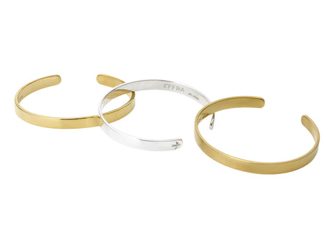 Womens Brxtn Cuff in Matte Gold